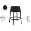 Upholstered Counter Stool with Metal Frame-555541956-555541958