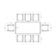 Placido Ridge 13 Piece Extendable Dining Set - With ConTop