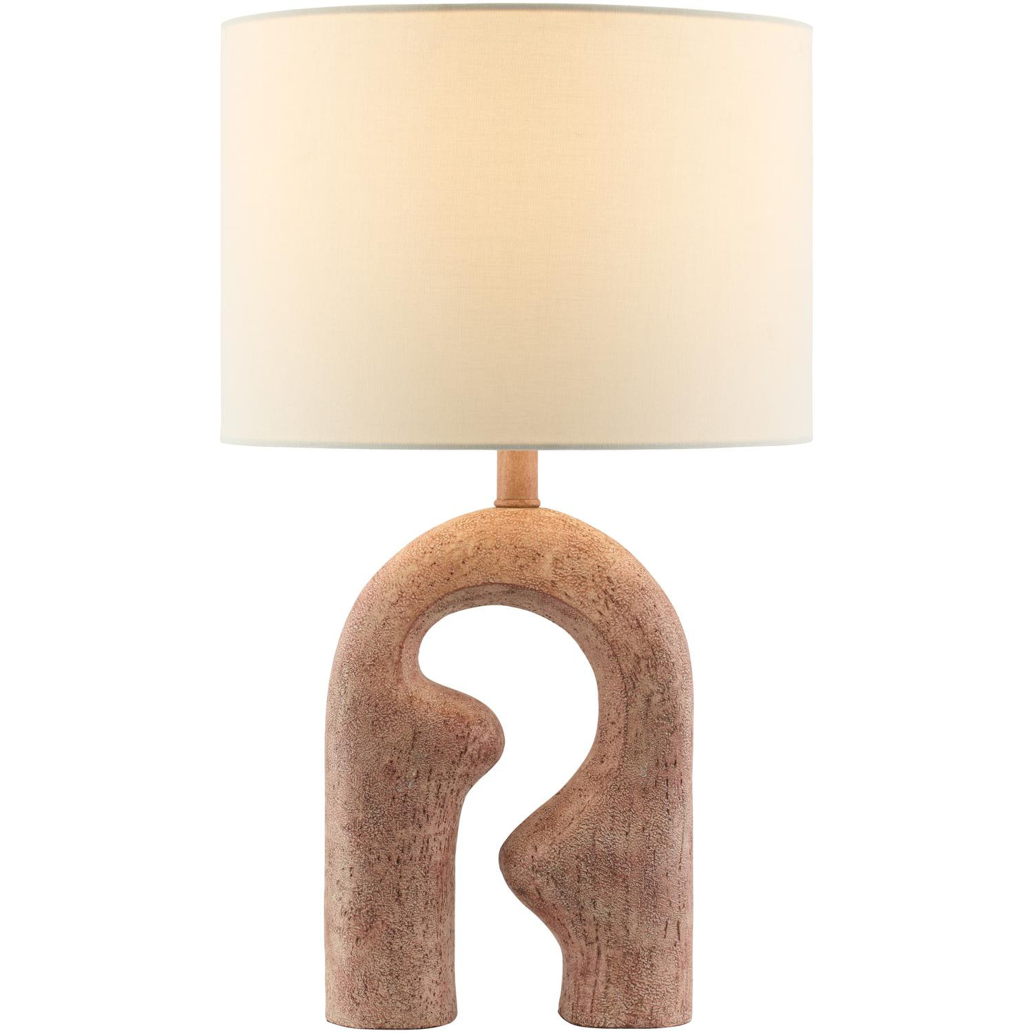 Jordie Table Lamp, Blush