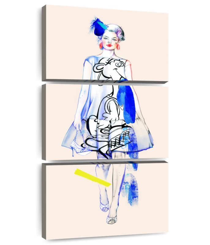 Runway II, 27" H x 12" W