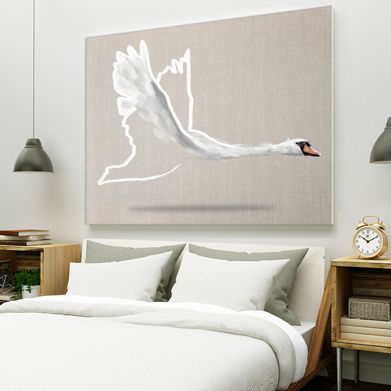 " Winged One (canvas) " by Gabriella