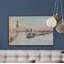 Snow Scene - Reproduction de photo sur toile encadrée-26009257
