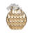 Modern Metal Textured Oval Vase-369702955-361166970
