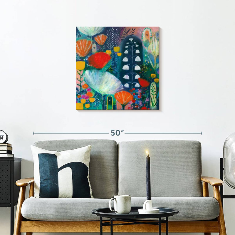 Nuit Blanche, 24" H x 24" W