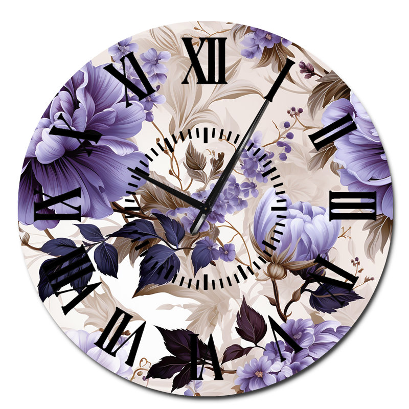 Horloge murale victorienne Elegance Soft, Surdimensionné