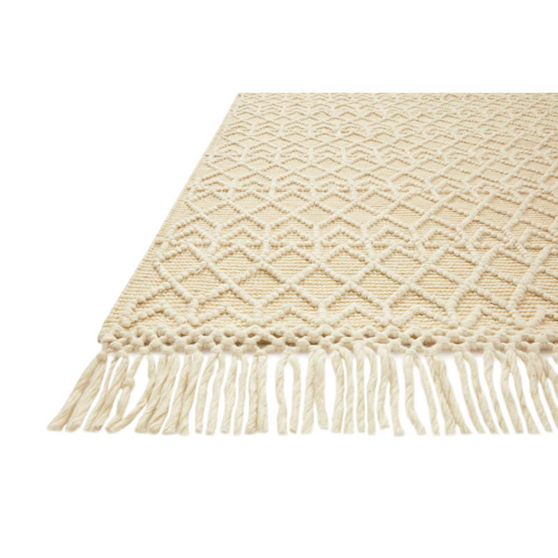 Gault Cotton Geometric Indoor Rug, Rectangle 9' x 12'