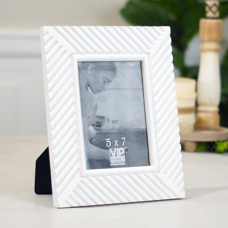 Cadre photo en bois 10,75 po 5x7