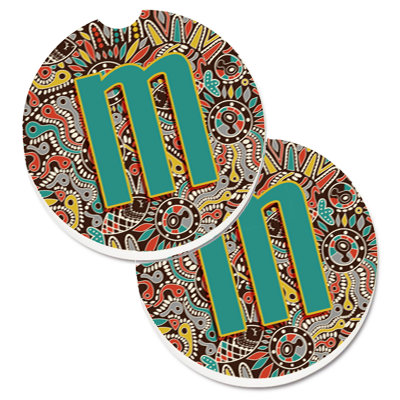 Sous-verre voiture tribal initial