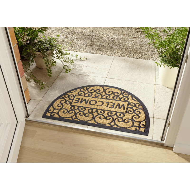 Semi-Circle Door Mat