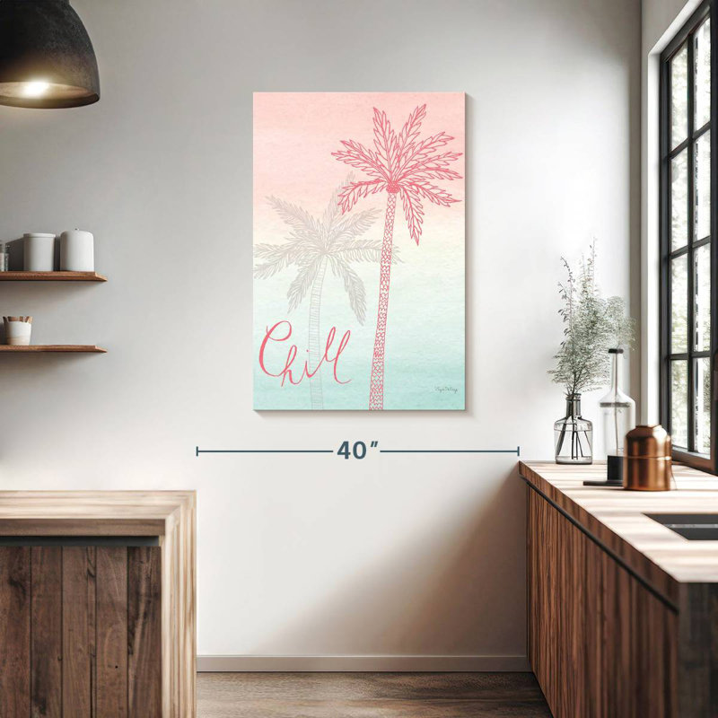 Harnek Sunset Palms II, 39" H x 26" W