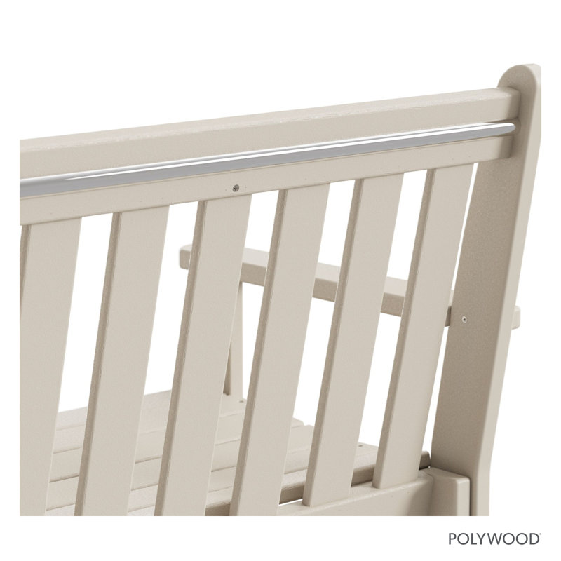 Banc d'extérieur traditionnel POLYWOOD, Sable