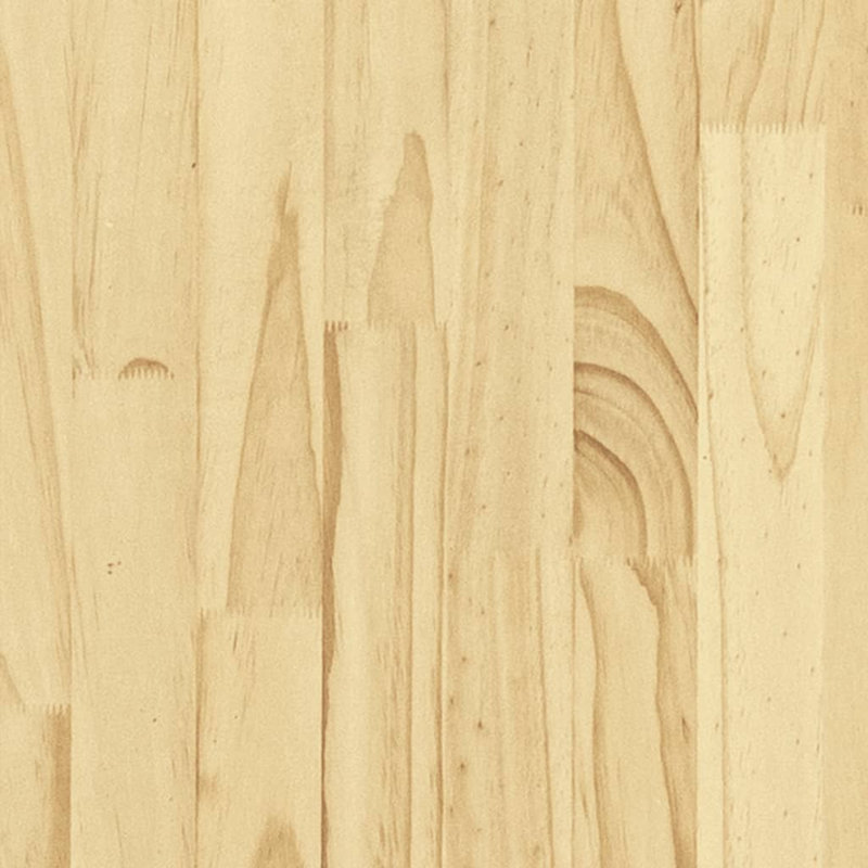 Bed Frame Solid Wood, natural, 140 x 200cm