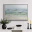 «Serene Coastal Waves on Sandy Beach», reproduction d'art sur toile encadrée très grande-684281706-684281707