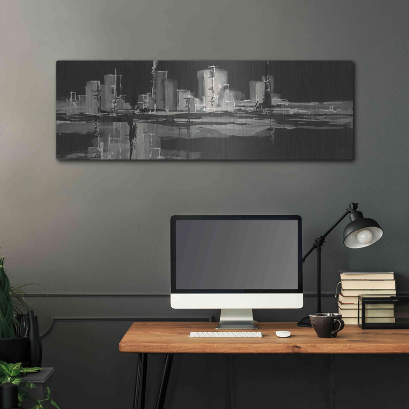 " Urban Gray " by Chris Paschke, 16" H x 48" W