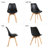 Pascal 19'' H Faux Leather Upholstered Side Chair-957268036
