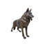Dog German Shepherd Bronze Garden Statue