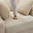 Upholstered Chair with Ottoman,Cupholders,Detachable Cushions Deep Seat-599518736