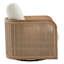 Fauteuil demi-tonneau pivotant Juliette