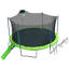Trampoline 16 pi avec glissade