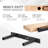 Floating Shelves Set Of 2, Premium Solid Wood Wall Shelves With Heavy Duty Brackets For Bathroom, Living Room, Bedroom, 12 X 6.5 X 1.75 Inches-1176696987
