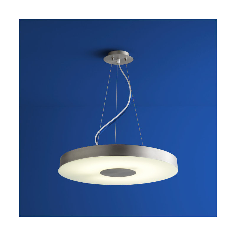 Luminaire suspendu sphère 1 lumière Dione, H 2,25 po x l 21 po x P 21 po