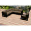 Avion 6 Piece Sectional Set - Black-387827690-376409132