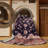 Machine Washable Overdyed Purple Area Rug-1406232254