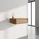 Armoire de salle de bain murale H 7,69 "