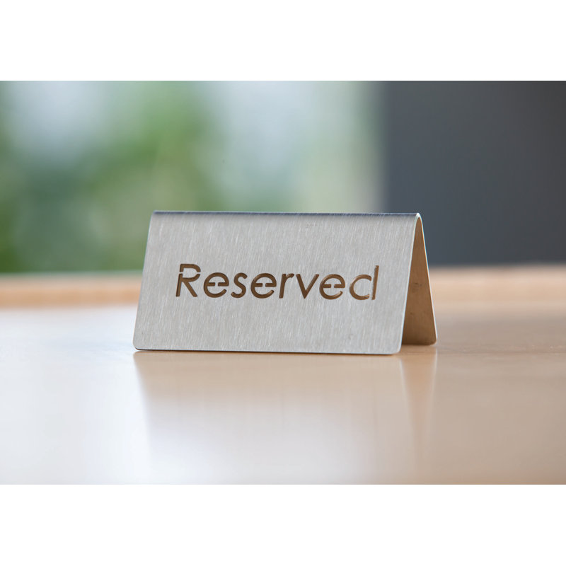 Stainless Steel Place Cold Holder