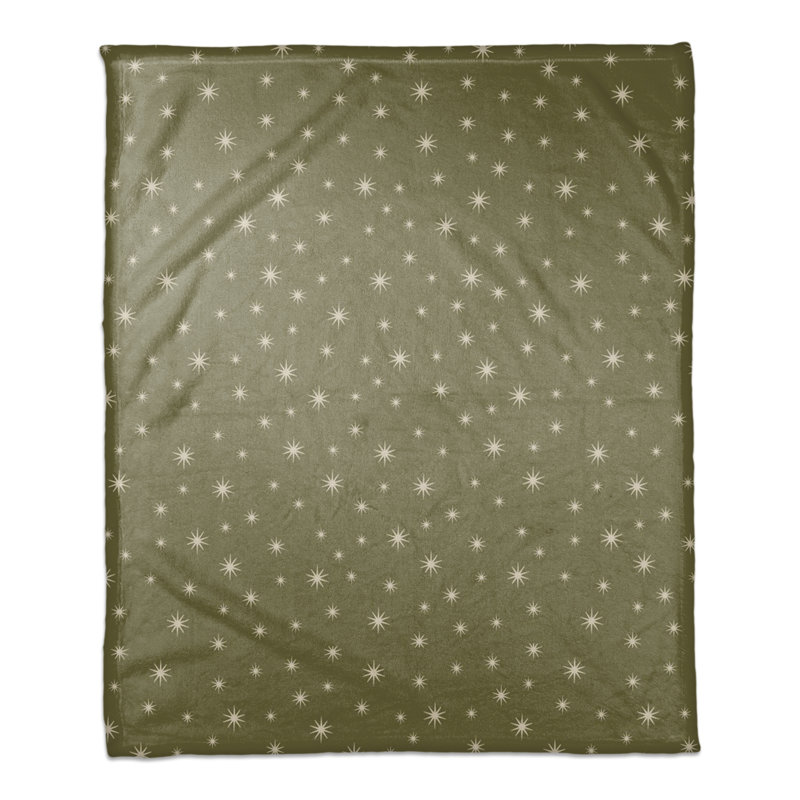  Jeté en molleton Twinkle, Vert