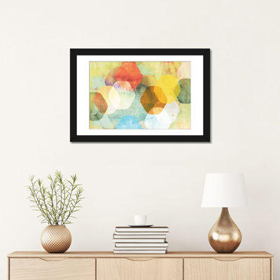 " Rounded Hexagon II " Graphic Art