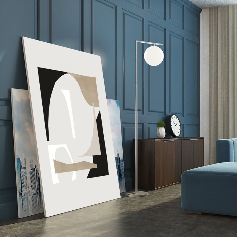 «Abstract Shapes 3» par Mareike, H 72 po x l 48 po