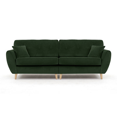 Rafe 4 Seater Velvet Sofa
