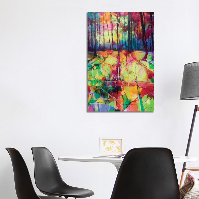 Mile End Woods by Doug Eaton - Painting on Canvas, Wrapped Canvas, 101.6 cm H x 66.04 cm W x 1.91 cm D