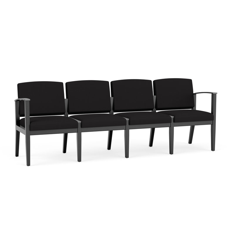 Table de bout en bois Amherst, Visite libre noire, Noir