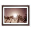 Palm Trees in the Evening in Abstract - Picture Frame Painting Print-55737457-55737460