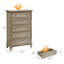 Commode 5 tiroirs en bois-486081085