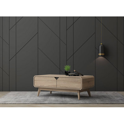 Vania Four Leg Coffee Table with Storage