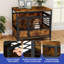 Mobilier de cage industriel en bois pour cage de chien-479576014-479576001