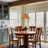 1-Light Organic Rattan Pendant Light