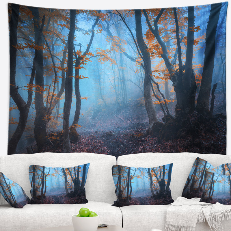 Landscape Machine Tapestry - Rod Included, 78" H x 92" W