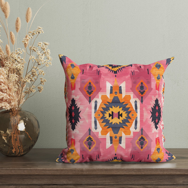 Housse de coussin décoratif Talia, H 18 po x l 18 po