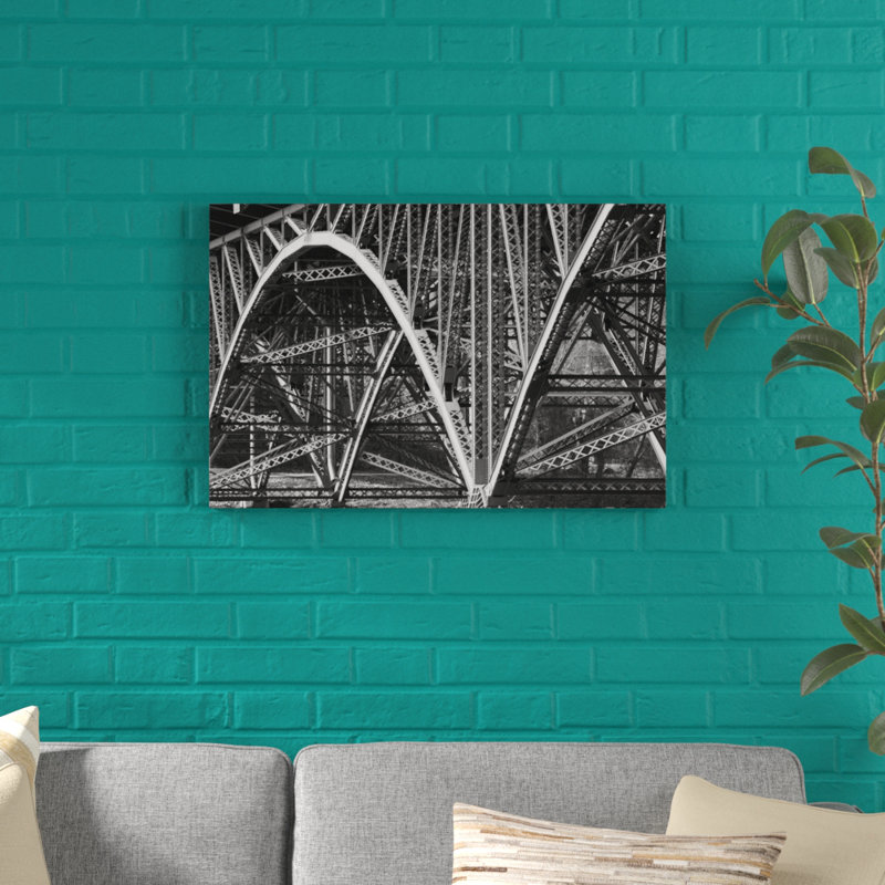 Structural Details IX by Jeff Pica - Wrapped Canvas Photograph Print, 51cm H x 76cm W, Wrapped Canvas