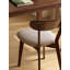 Chaise en bois massif (ensemble de 1)