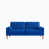 Tissu bleu est en rupture de stock