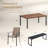 Rectangular Outdoor Dining Set With Bench-1869735553-1869735555