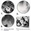 «Black and White Asia Mountains II», reproduction sur toile encadrée-88538465-88538469