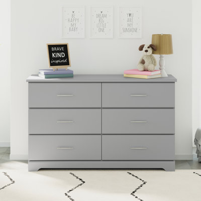 Commode double à 6 tiroirs Brookside