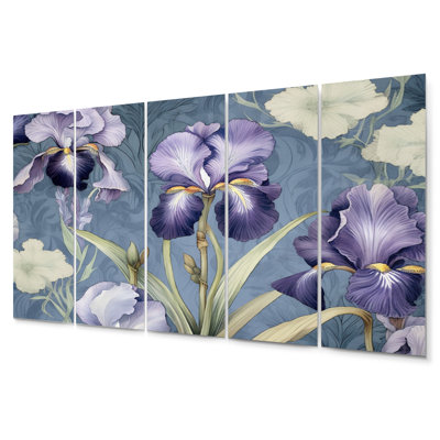 Plants & Flowers Wall Decor on Metal