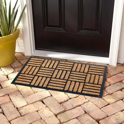 Non-Slip Striped Doormat